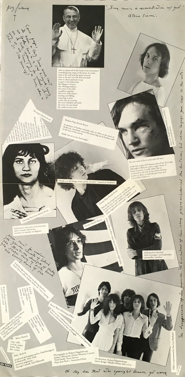 Patti Smith Group - Wave (LP, Album)