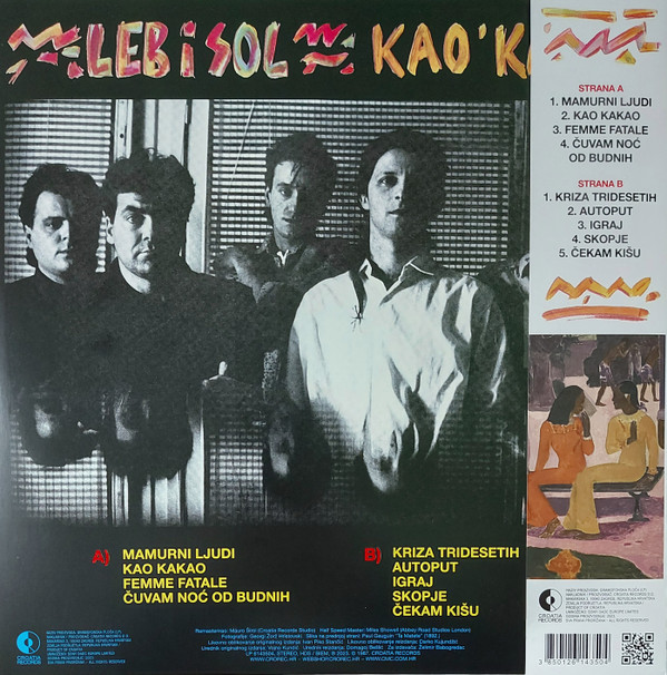 Leb I Sol - Kao Kakao (LP, Album, RE, RM, Hal)