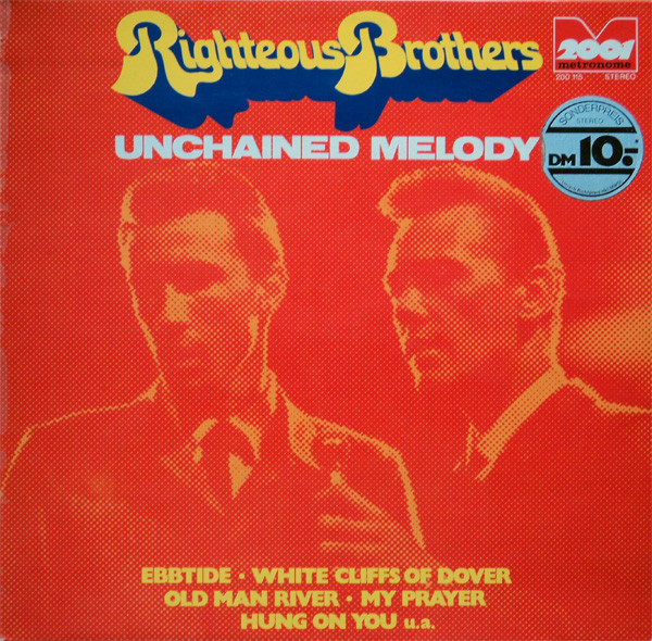 The Righteous Brothers - Unchained Melody (LP, Comp, RE)