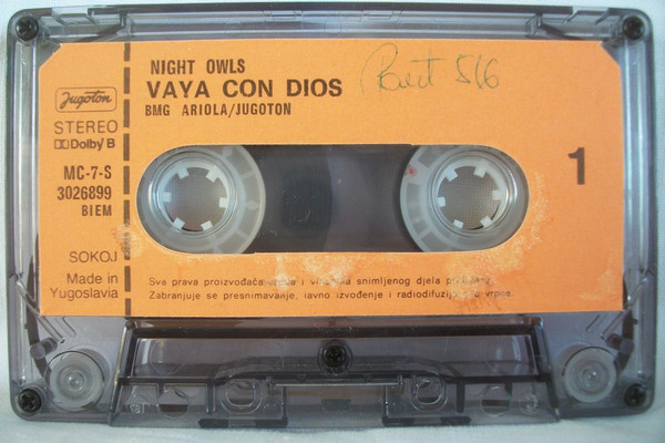 Vaya Con Dios - Night Owls (Cass, Album)