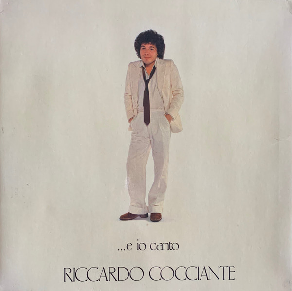 Riccardo Cocciante - ...E Io Canto (LP, Album, Gat)