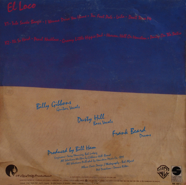 ZZ Top - El Loco (LP, Album)