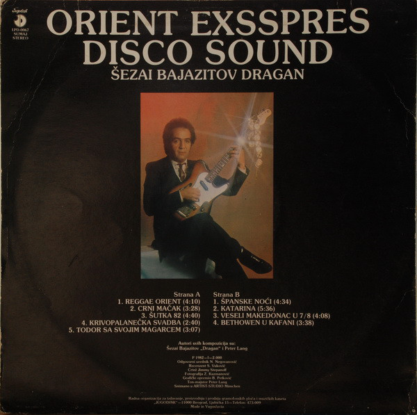 Šezai Bajazitov Dragan - Orient Express Disco Sound (LP, Album)