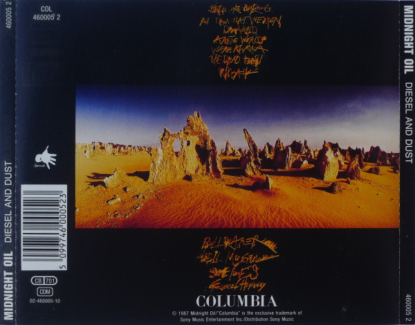 Midnight Oil - Diesel And Dust (CD, RE)