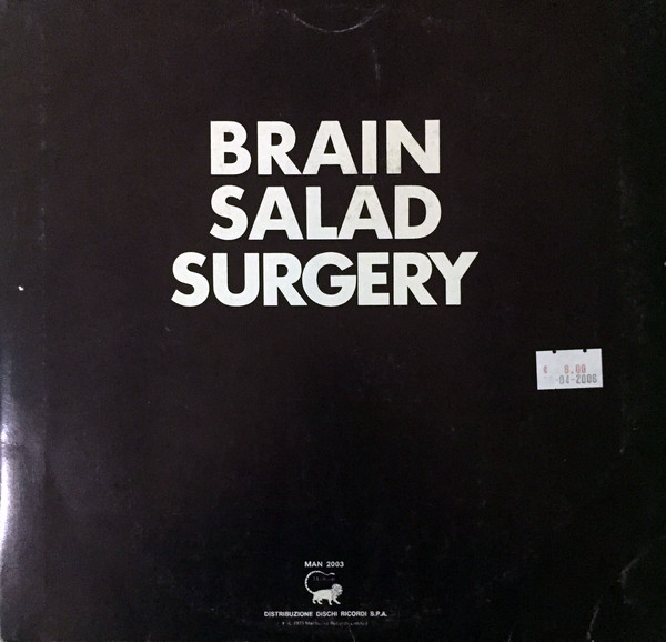 Emerson, Lake & Palmer - Brain Salad Surgery (LP, Album, Gat)