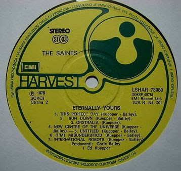 The Saints (2) - Eternally Yours (LP, Album)