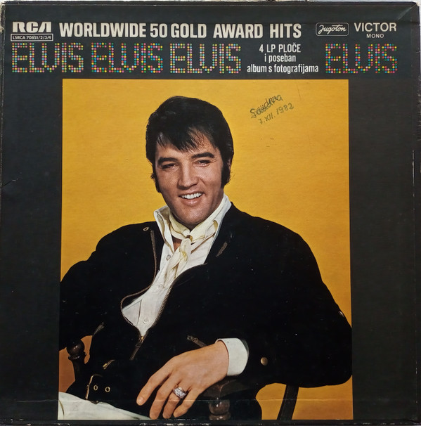 Elvis* - Worldwide 50 Gold Award Hits (4xLP, Comp, RE, RP + Box)