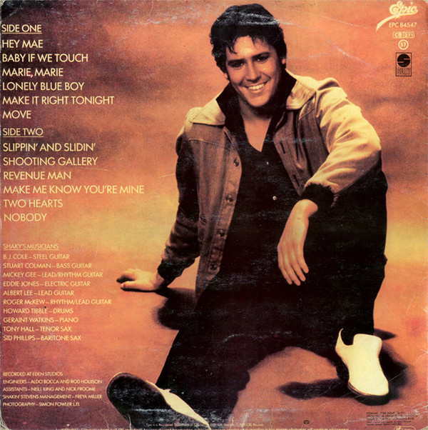 Shakin' Stevens - Marie, Marie (LP, Album)