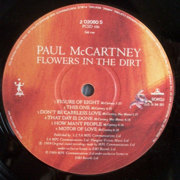 Paul McCartney - Flowers In The Dirt (LP, Album)