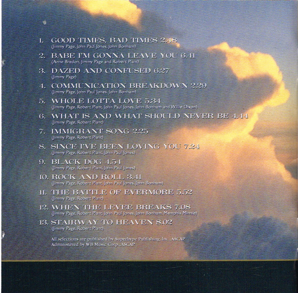 Led Zeppelin - Early Days (The Best Of Led Zeppelin Volume One) (CD, Comp, Enh)