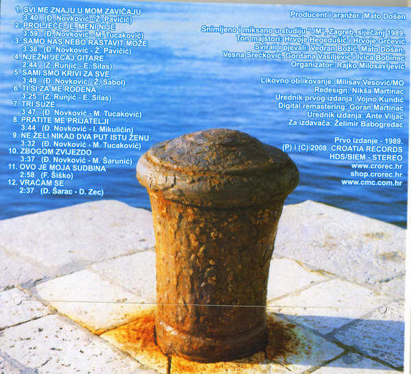 Mišo* - Samo Nas Nebo Rastavit Može (CD, Album, RE)