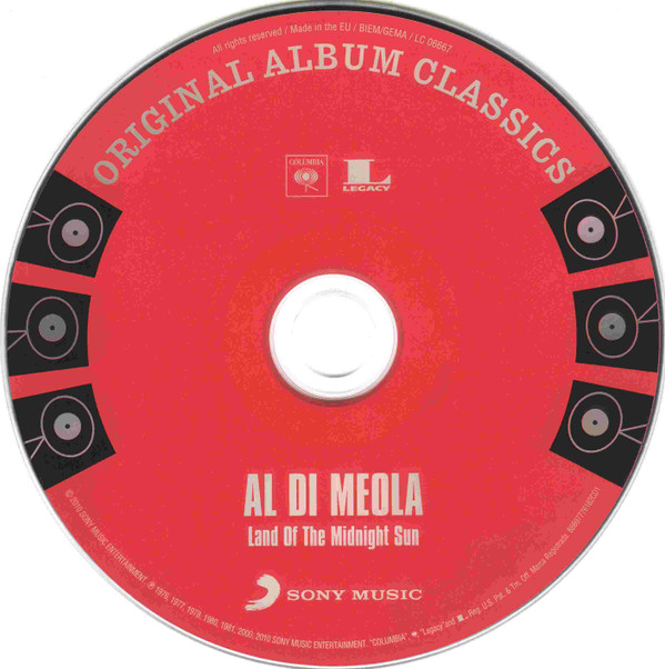 Al Di Meola - Original Album Classics (Box, Comp, RM + CD, Album, RE + CD, Album, RE + CD)
