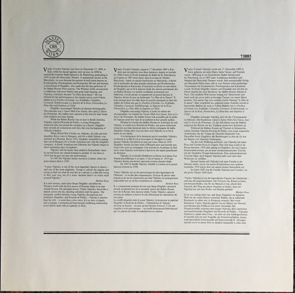 Various - Nijinsky - A True Story (LP, Album, Gat)