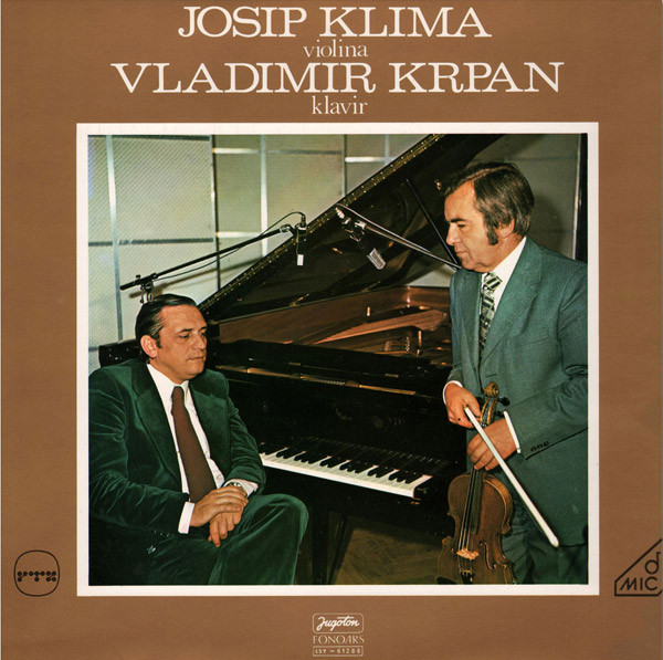 Josip Klima, Vladimir Krpan - Violina, Klavir (LP, Album)