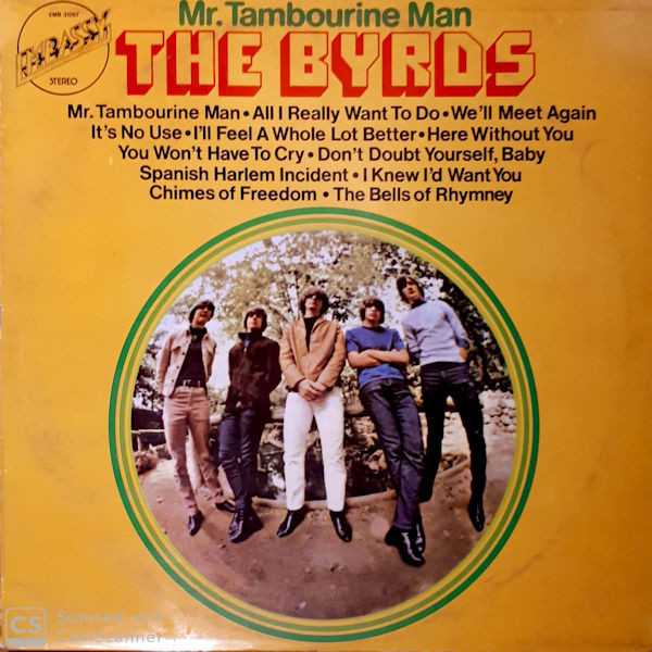The Byrds - Mr. Tambourine Man (LP, Album, RE)