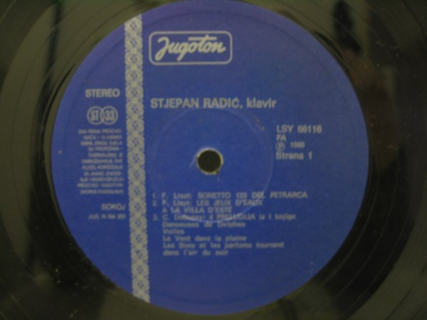 Stjepan Radić - Klavir (LP, Album)