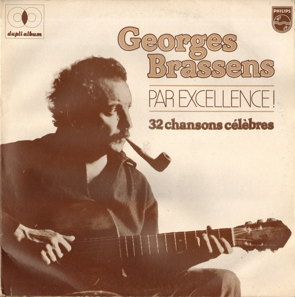 Georges Brassens - Georges Brassens Par Excellence! 32 Chansons Célèbres (2xLP, Comp)
