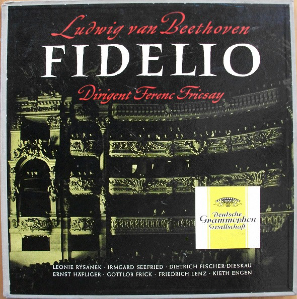 Ludwig van Beethoven / Ferenc Fricsay / Leonie Rysanek / Irmgard Seefried / Dietrich Fischer-Dieskau / Ernst Hafliger* / Gottlob Frick / Friedrich Lenz / Kieth Engen - Fidelio (Box + 2xLP, Mono)