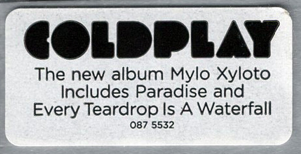 Coldplay - Mylo Xyloto (CD, Album)