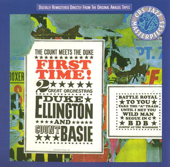 Duke Ellington And Count Basie - First Time! The Count Meets The Duke (LP, Album, RE, RM)