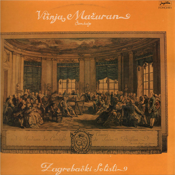 Višnja Mažuran, Zagrebački Solisti - Čembalo (LP, Album)