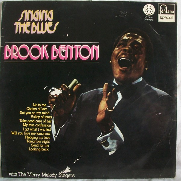 Brook Benton With The Merry Melody Singers - Brook Benton Singing The Blues (LP, Album)
