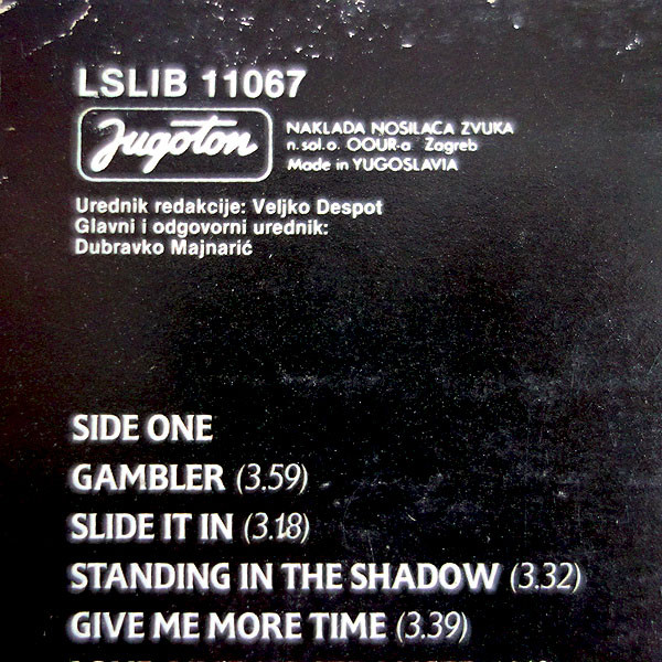 Whitesnake - Slide It In (LP, Album)