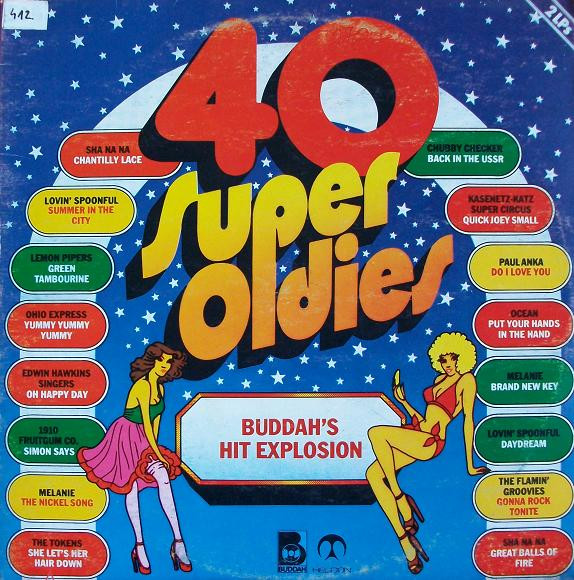 Various - 40 Super Oldies (2xLP, Comp, Gat)