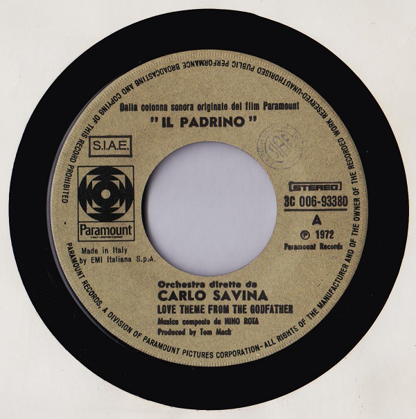 colonna sonora il padrino colonna sonora il padrino