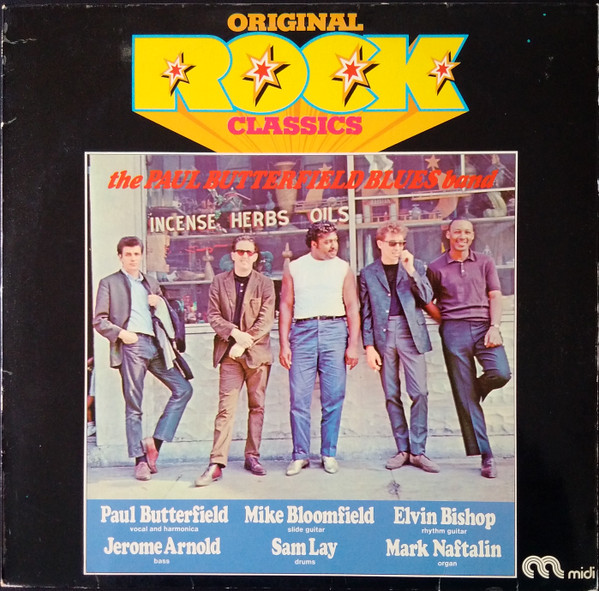 The Paul Butterfield Blues Band - The Paul Butterfield Blues Band (LP, Album, RE)