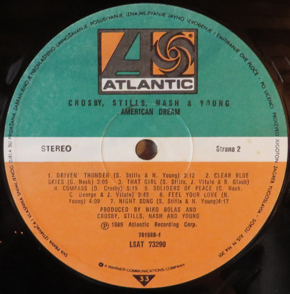 Crosby, Stills, Nash & Young - American Dream (LP, Album)
