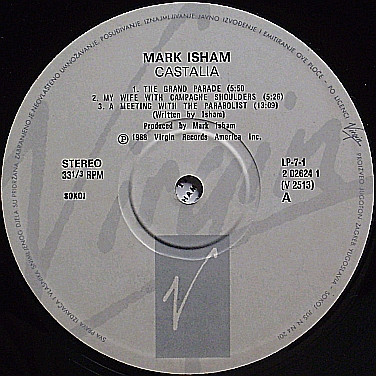 Mark Isham - Castalia (LP, Album)