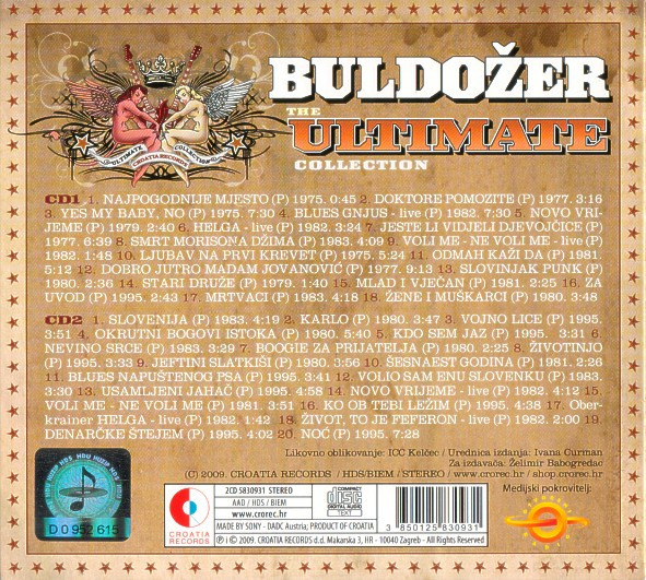 Buldožer - The Ultimate Collection (2xCD, Comp)