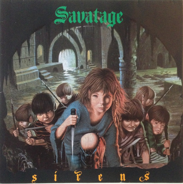 Savatage - Sirens (LP, Album, RE)