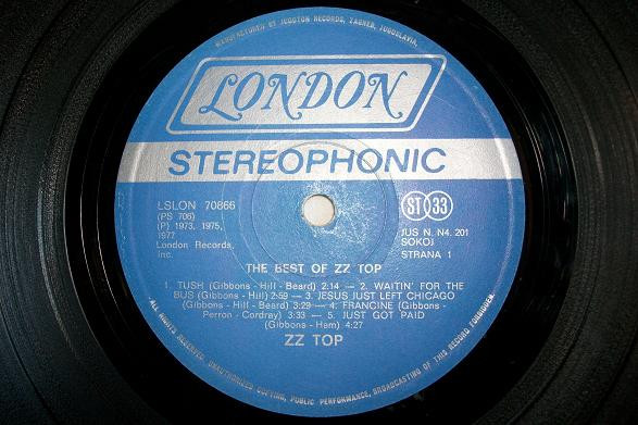 ZZ Top - The Best Of ZZ Top (LP, Comp)