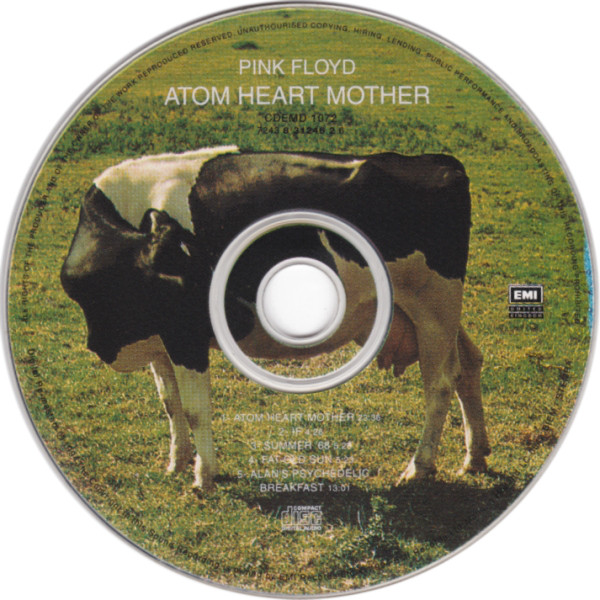 Pink Floyd - Atom Heart Mother (CD, Album, RE, RM)