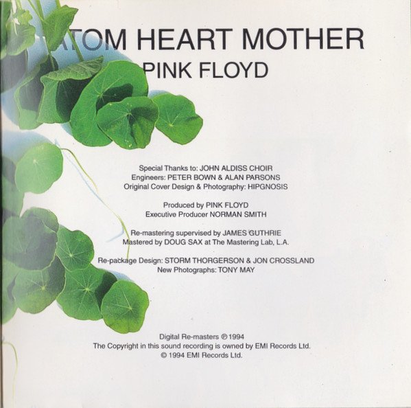 Pink Floyd - Atom Heart Mother (CD, Album, RE, RM)