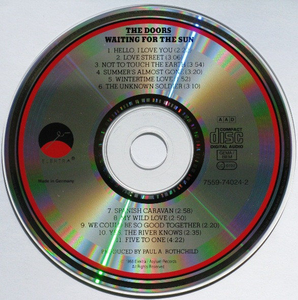 The Doors - Waiting For The Sun (CD, Album, RE, RM)