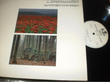 Gottfried von Einem - Waldviertler Lieder / Rindlberger Marsch / 4. Steichquartet (LP, Album)