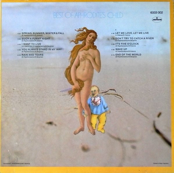 Aphrodite's Child - Best Of Aphrodite's Child (LP, Comp, Gat) - Woodstock Shop Aphrodite's Child - Best Of Aphrodite's Child (LP, Comp, Gat) - Woodstock Shop