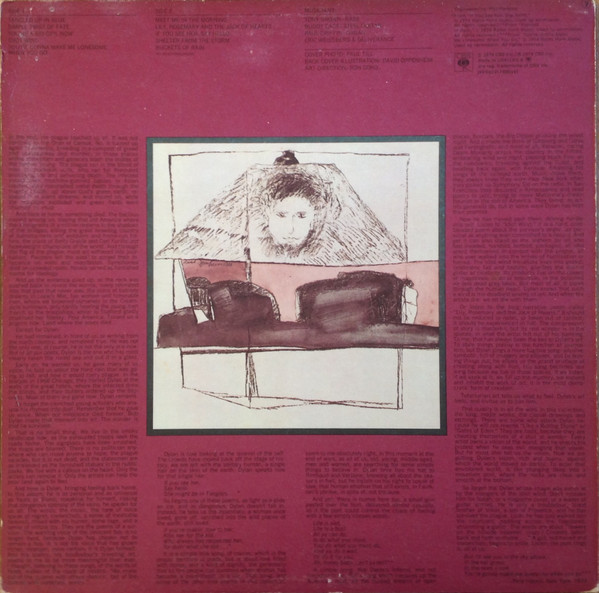 Bob Dylan - Blood On The Tracks (LP, Album)