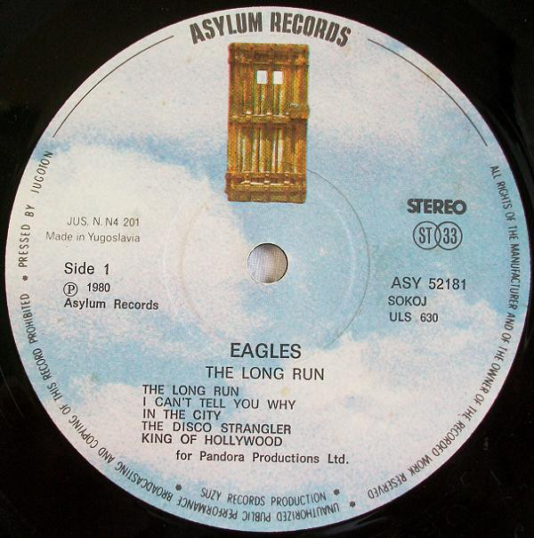 Eagles - The Long Run (LP, Album)