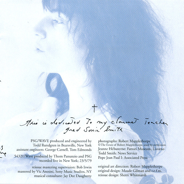 Patti Smith Group - Wave (CD, Album, RE, RM)