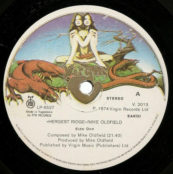 Mike Oldfield - Hergest Ridge (LP, Album)