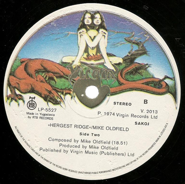 Mike Oldfield - Hergest Ridge (LP, Album)