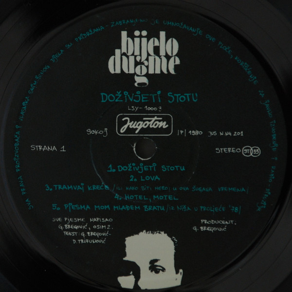 Bijelo Dugme - Doživjeti Stotu (LP, Album, 3 B)