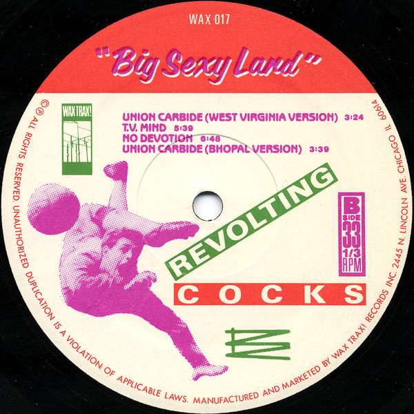 Revolting Cocks - Big Sexy Land (LP, Album)
