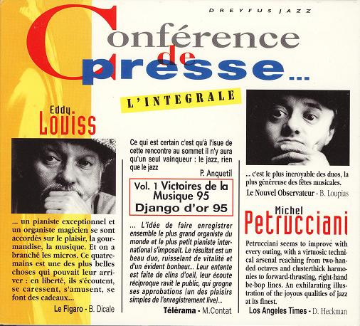 Eddy Louiss & Michel Petrucciani - Conférence De Presse... L'Intégrale (2xCD, Album, Comp)