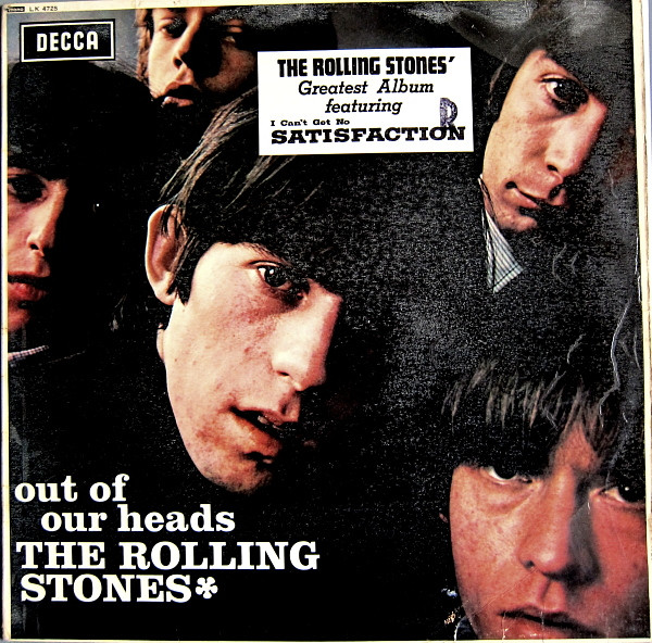 The Rolling Stones - Out Of Our Heads (LP, Album, Mono, Exp)