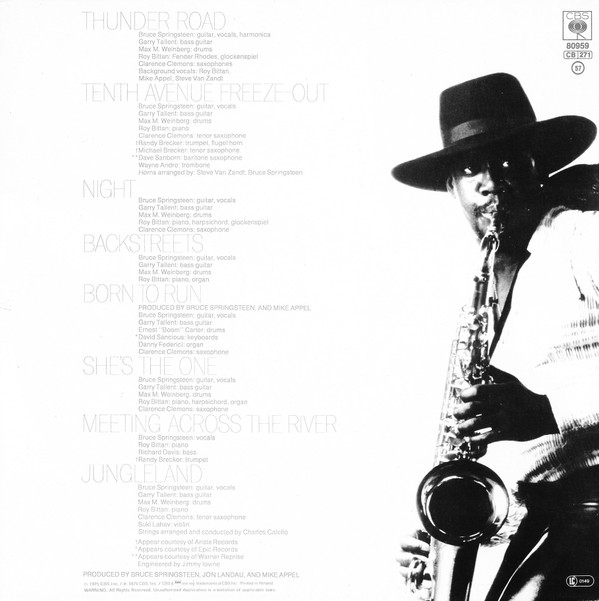 Bruce Springsteen - Born To Run (LP, Album, RE, Red)